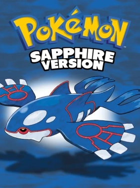 Jaquette Pokémon Sapphire Version