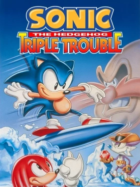 Jaquette Sonic the Hedgehog: Triple Trouble
