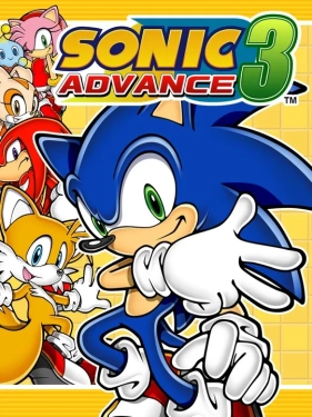 Jaquette Sonic Advance 3