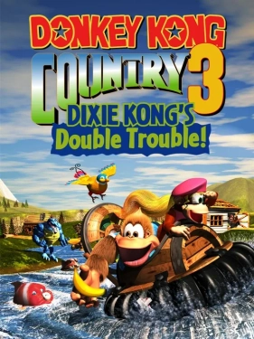 Jaquette Donkey Kong Country 3: Dixie Kong's Double Trouble!