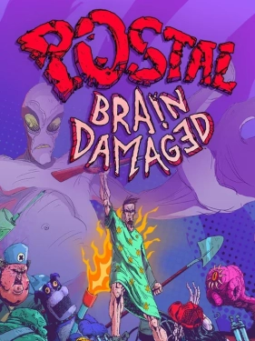 Jaquette Postal: Brain Damaged