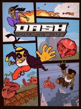 Jaquette DASH: Danger Action Speed Heroes
