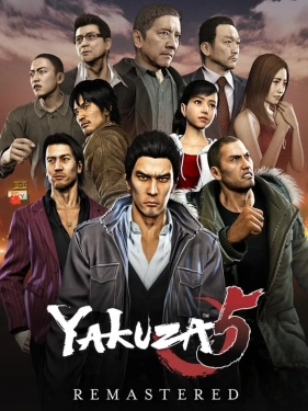 Jaquette Yakuza 5 Remastered