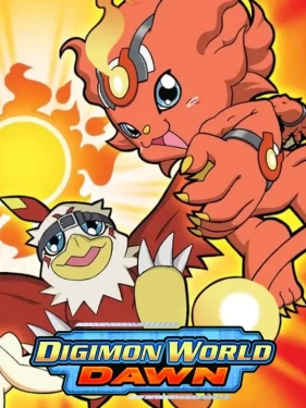 Jaquette Digimon World Dawn