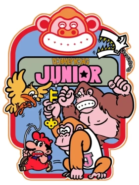 Jaquette Donkey Kong Junior