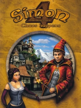 Jaquette Simon the Sorcerer 4: Chaos Happens