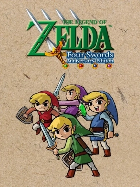 Jaquette The Legend of Zelda: Four Swords - Anniversary Edition