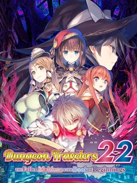 Jaquette Dungeon Travelers 2-2: The Fallen Maidens & the Book of Beginnings