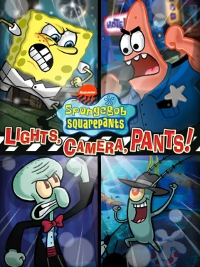 Jaquette SpongeBob SquarePants: Lights, Camera, Pants!