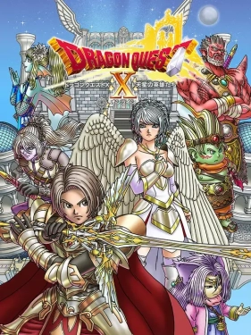 Jaquette Dragon Quest X: Tensei no Eiyuu-tachi Online