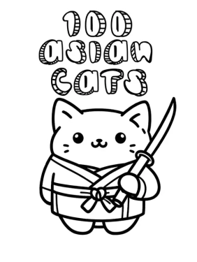 Jaquette 100 Asian Cats