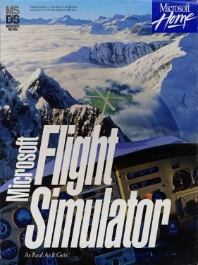 Jaquette Microsoft Flight Simulator 5.0