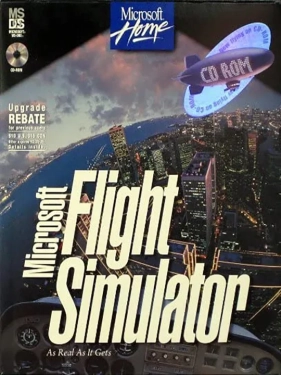 Jaquette Microsoft Flight Simulator 5.1