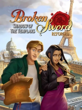 Jaquette Broken Sword: Shadow of the Templars Reforged