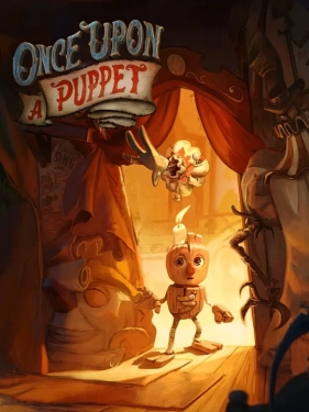 Jaquette Once Upon a Puppet