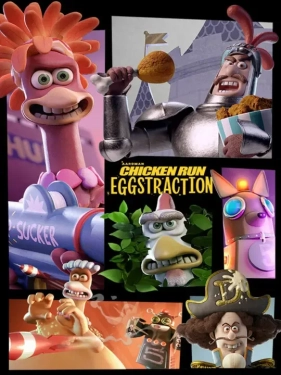 Jaquette Chicken Run: Eggstraction