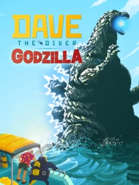 Jaquette Dave the Diver: Godzilla