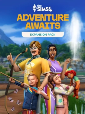 Jaquette The Sims 4: Adventure Awaits