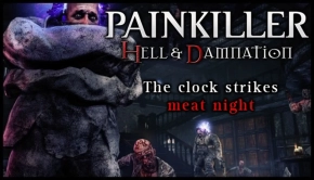 Jaquette Painkiller: Hell & Damnation - The Clock Strikes Meat Night