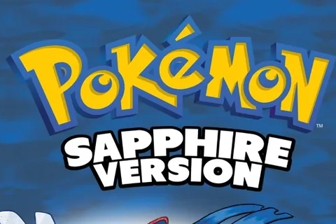 Jaquette Pokémon Sapphire Version
