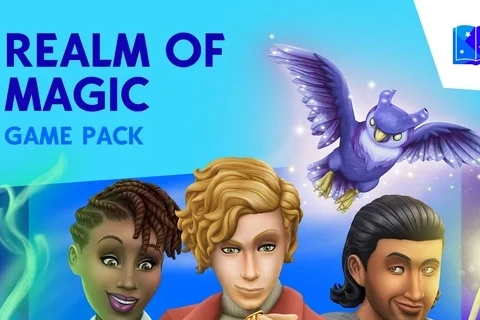 Jaquette The Sims 4: Realm of Magic