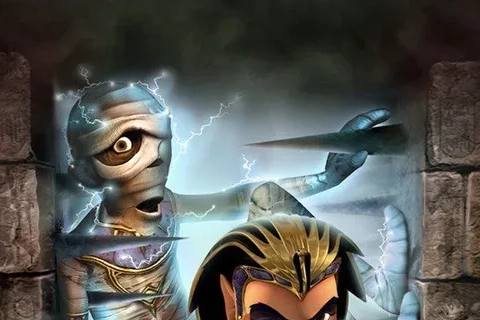 Jaquette Sphinx and the Cursed Mummy