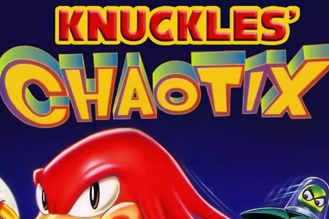 Jaquette Knuckles' Chaotix