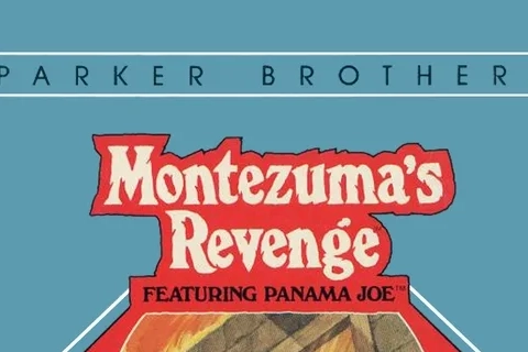 Jaquette Montezuma's Revenge featuring Panama Joe