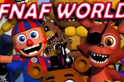 Jaquette FNaF World