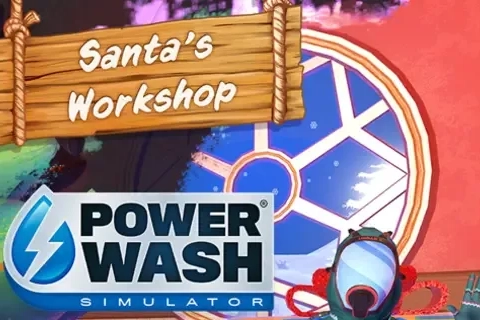 Jaquette PowerWash Simulator: Santa's Workshop - Winter 2023