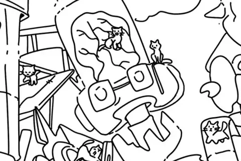 Jaquette 100 Robo Cats