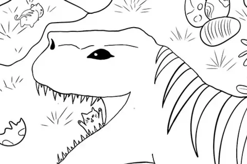 Jaquette 100 Dino Cats