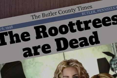 Jaquette The Roottrees Are Dead