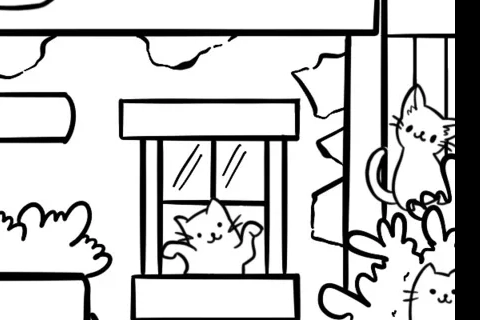 Jaquette 100 Funny Cats