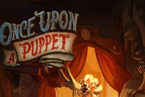 Jaquette Once Upon a Puppet