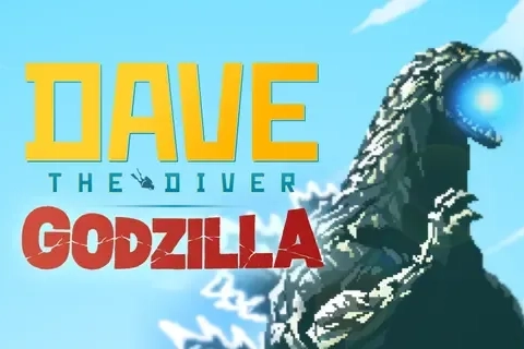 Jaquette Dave the Diver: Godzilla