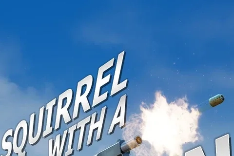 Jaquette Squirrel with a Gun