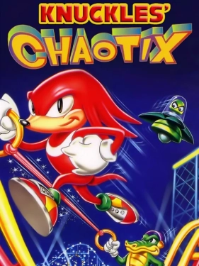 Jaquette Knuckles' Chaotix